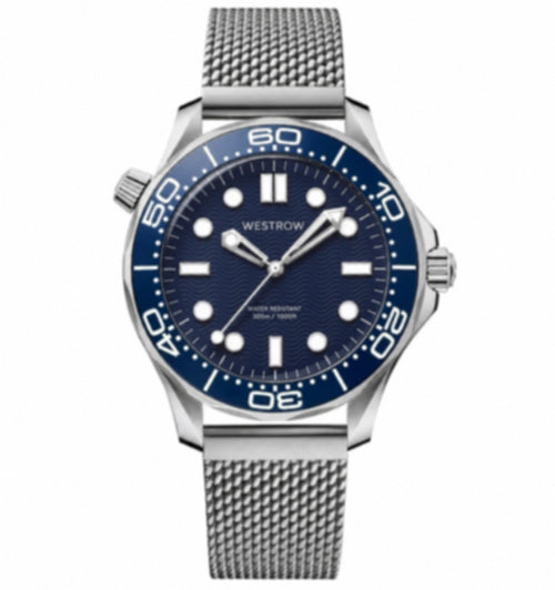 Abyssal Automatic Diver 300M – Steel Mesh Bracelet