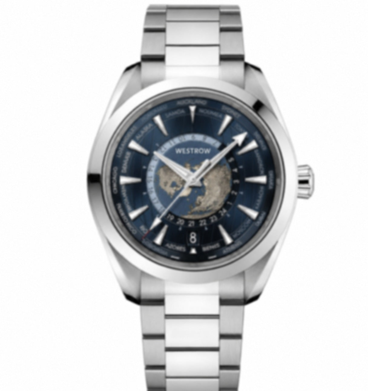 Meridian 150M Automatic with Luminous Silver Hands