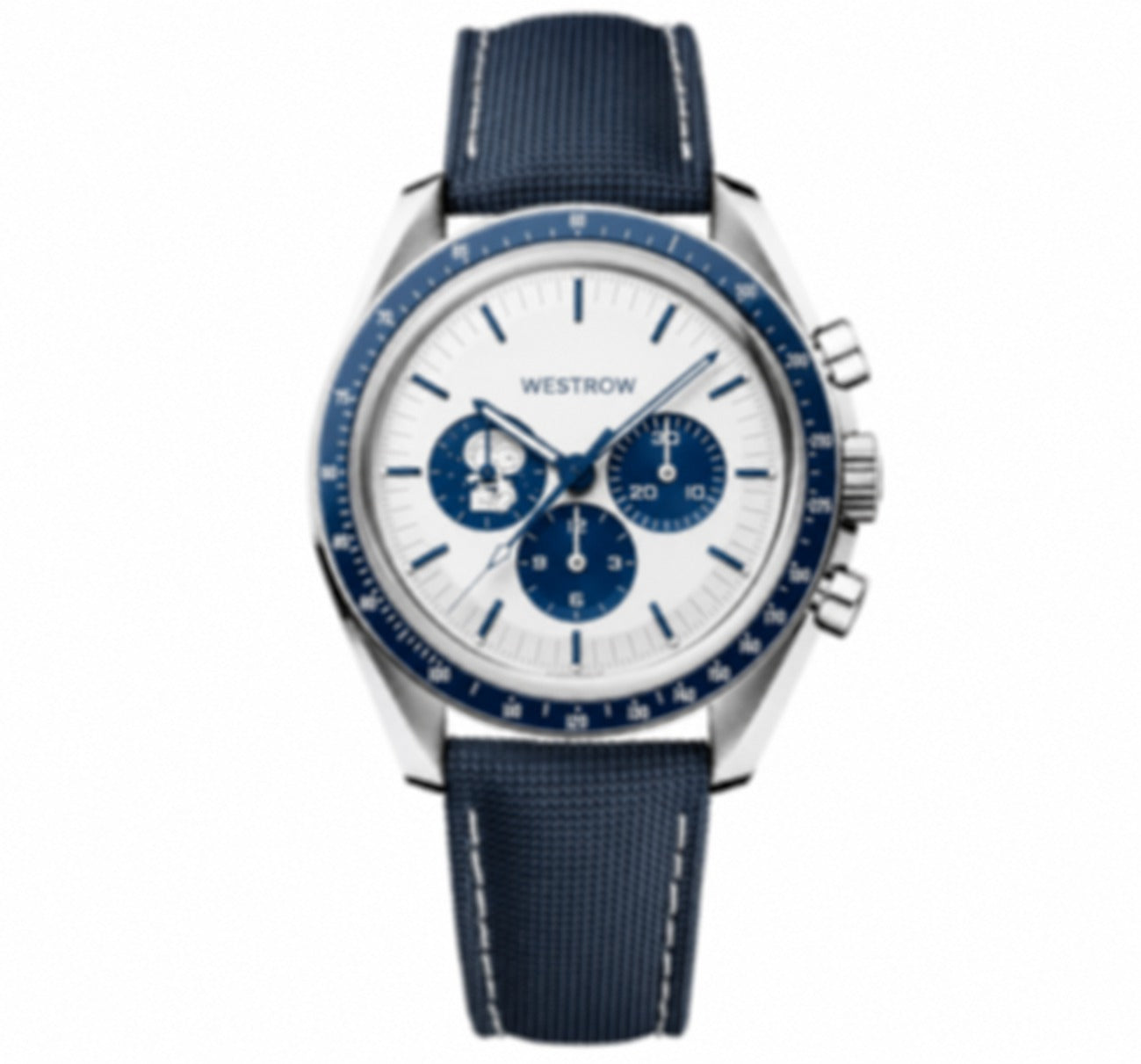 Pilot Automatic Chronograph with Silver Accents