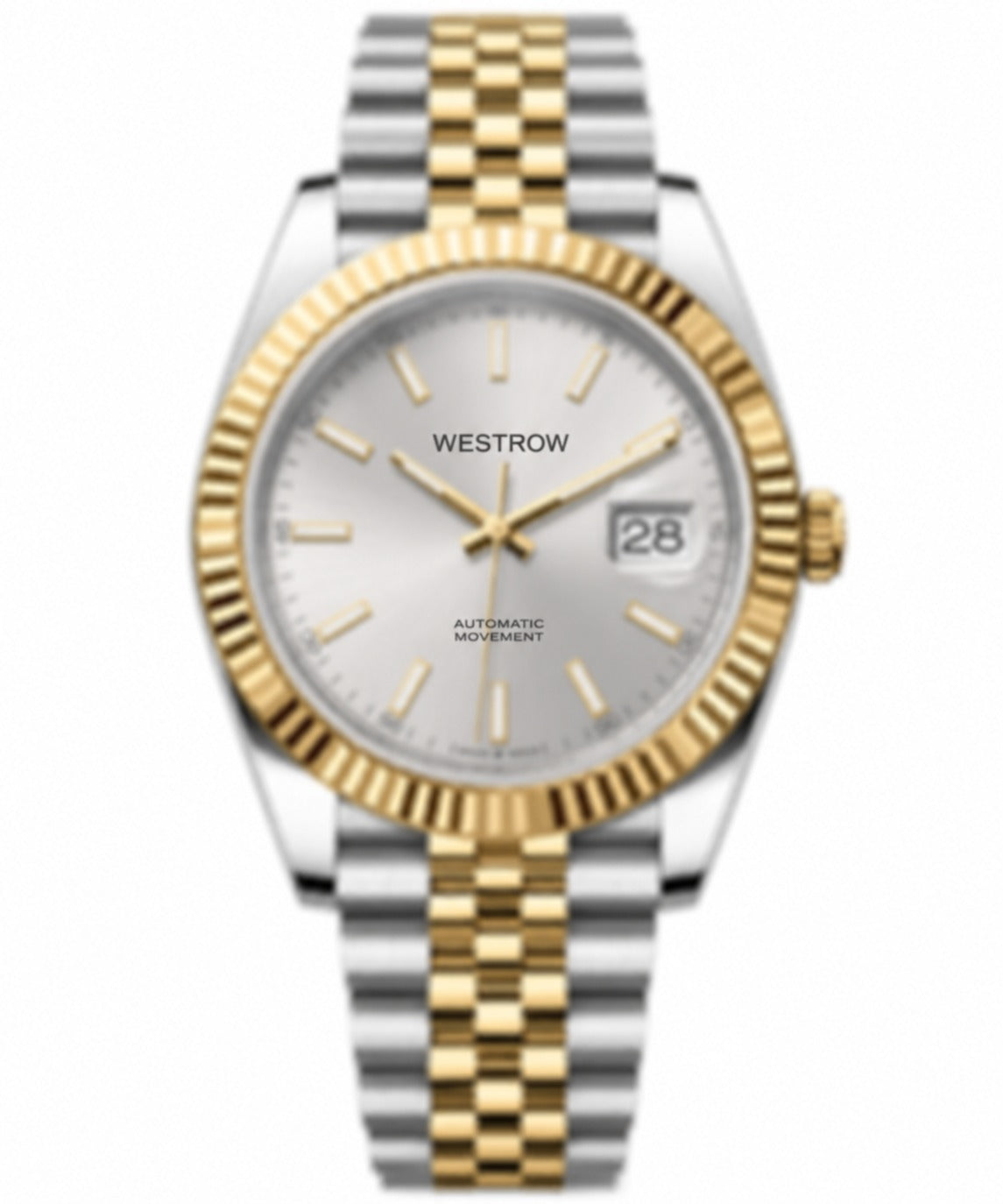 Men's Automatic Watch 41mm featuring a Sunburst Champagne Dial